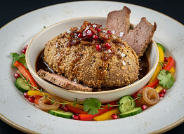 Коньячный паштет из лосиной печени