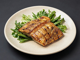 Стейки из омуля в аэрогриле