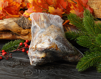 Рулька кабана варено-копченая