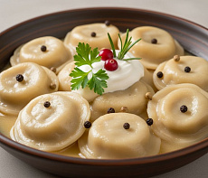 Кнедли с нутрией по-болгарски