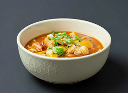 Суп из стерляди по-мексикански