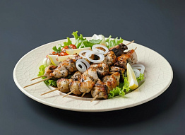 Шашлычки из сома на углях