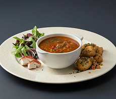 Солянка домашняя мясная из кабана