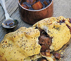 Пироги с фазаном и орехом по-европейски