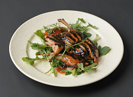 Перепела на гриле