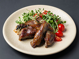 Быстрый способ приготовления ребрышек косули