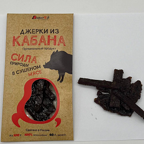 Джерки из кабана 40 г