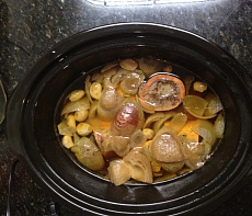 Луковый суп с мозговыми косточками