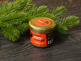 Паштет из мяса лося с брусникой 100г