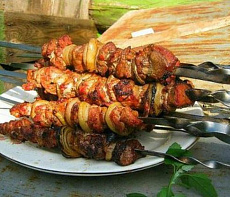 Шашлык из нутрии по-кавказски