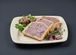 Паштет из цесарки в тесте