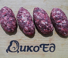 Люля-кебаб из мяса страуса