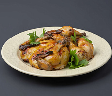 Фазан в медово-горчичном соусе