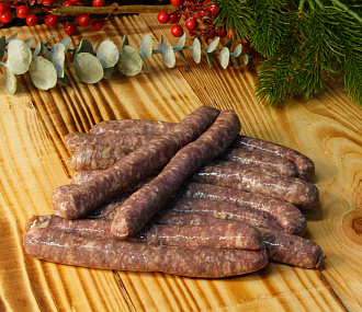Колбаски для жарки из северного оленя (Гриль) (с жиром коня)