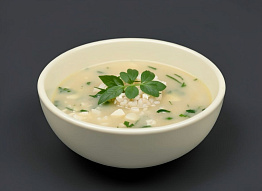 Простой суп из муксуна в итальянском стиле