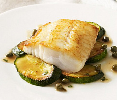 Осетрина под тимьяновым соусом