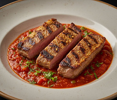 Кижуч в томатном соусе