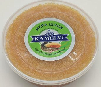 Икра щуки пробойная солёная замороженная "КАМШАТ" 500гр  