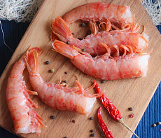 Креветка Аргентинская без головы С1 30/55 (коробка 12 кг)