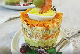 Канапе «Праздничное» со скумбрией