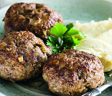 Котлетки из конины с зирой