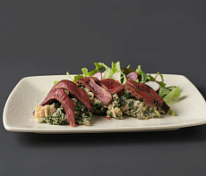 Салат с маралом и Дорблю