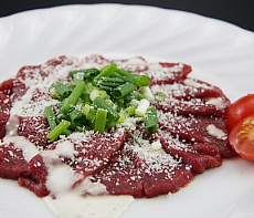 Карпаччо из конины