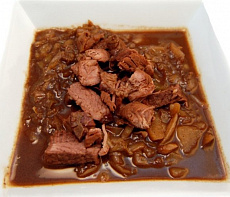 Лопатка лося с савойской капустой