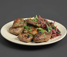 Страусиная печень по-сицилийски