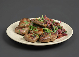 Страусиная печень по-сицилийски