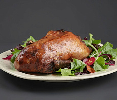 Простой рецепт утки в медово-горчичной глазури