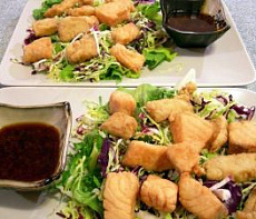 Салат из нельмы по-вьетнамски