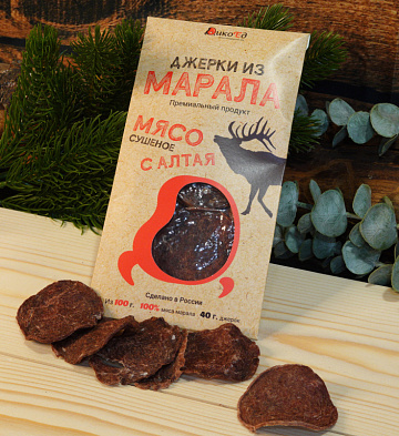 Фото Джерки из марала 40 г