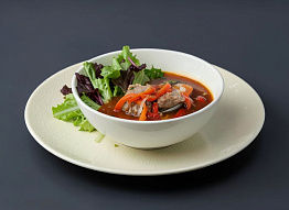 Суп-гуляш из зайчатины 