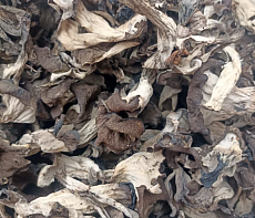 Грибы лисички черные сушеные 300гр 