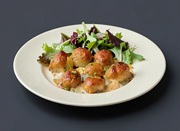 Митболы из лося с картошечкой