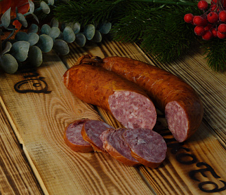 Колбаса из лося с кабаном по-краковски (охлажденная)
