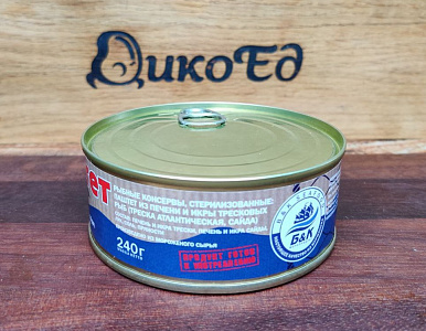 Превью Паштет из печени и икры тресковых рыб