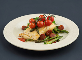 Угольная треска в соусе мисо