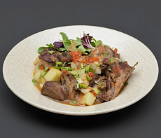 Глухарь тушёный с картошечкой