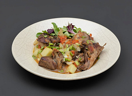 Глухарь тушёный с картошечкой