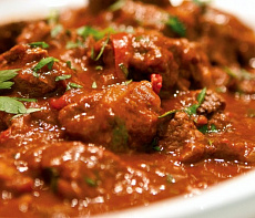 Гуляш из мяса марала