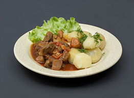 Медвежья пашина в сметанно-соевом соусе