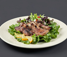 Желтощёк в медово-соевом маринаде