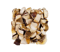 Грибы белые резаные кубик, замороженные (коробка 8 кг)
