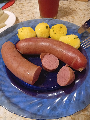 Товар Сардельки из лосятины