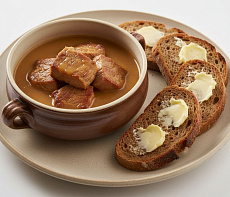 Пряный суп из северного оленя