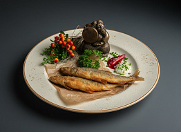 Жареная ряпушка