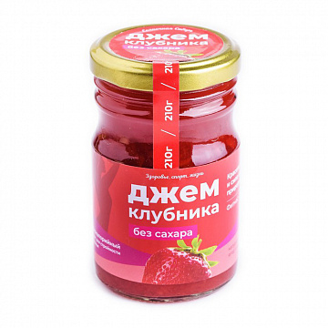 Фото Джем клубника (без сахара)