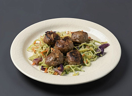 Фрикадельки из лосятины с медом и чесноком